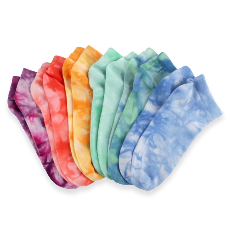 Assortment H: BambooMN Men’s Tie-Dye Ankle Socks 4 Pairs – 6-10
