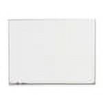 Aluminum Frame Dry-Erase Whiteboard with Melamine Surface - Custom Size