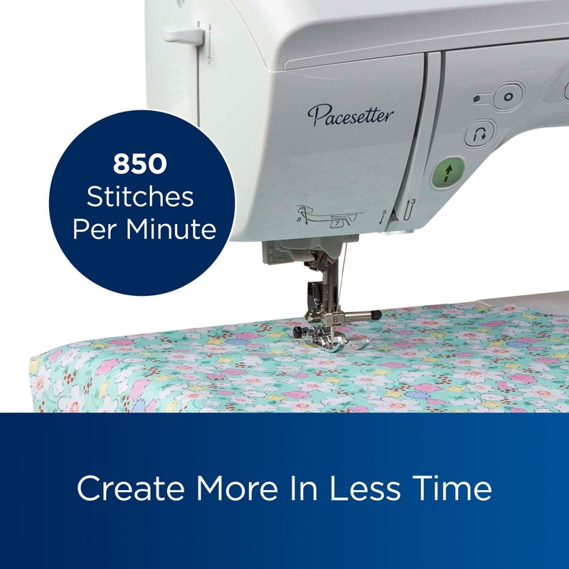 Computerized Sewing Machine with 100 Built-in Stitches & LCD Display