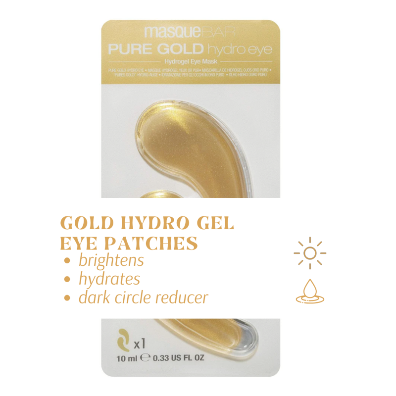 Hydrating Brightening Gold Hydro Gel Eye Patches - 1 Pair