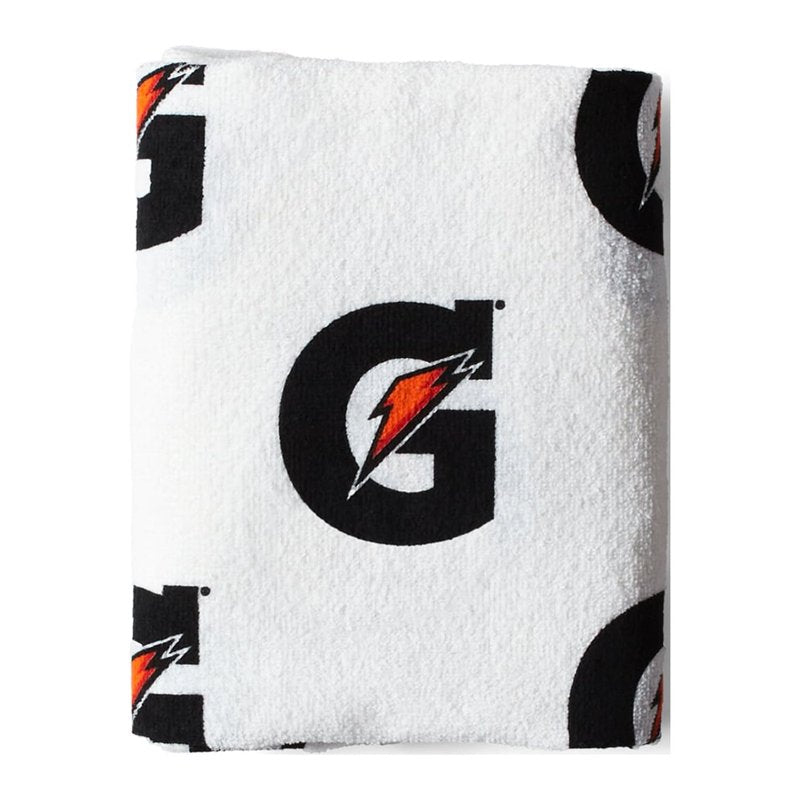 Unisex Football Towels Cotton White 24 x 42 Inch Sports Sweat Absorbing Towel