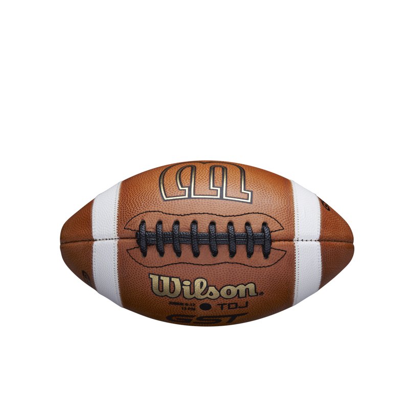 Wilson GST Junior Size Football - Official Game Ball for Youth & Pee Wee