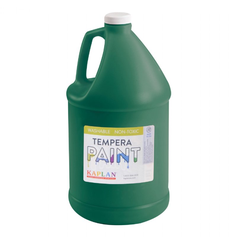 6-Gallon Set of Washable Tempera Paint for Kids & Classroom Art Projects