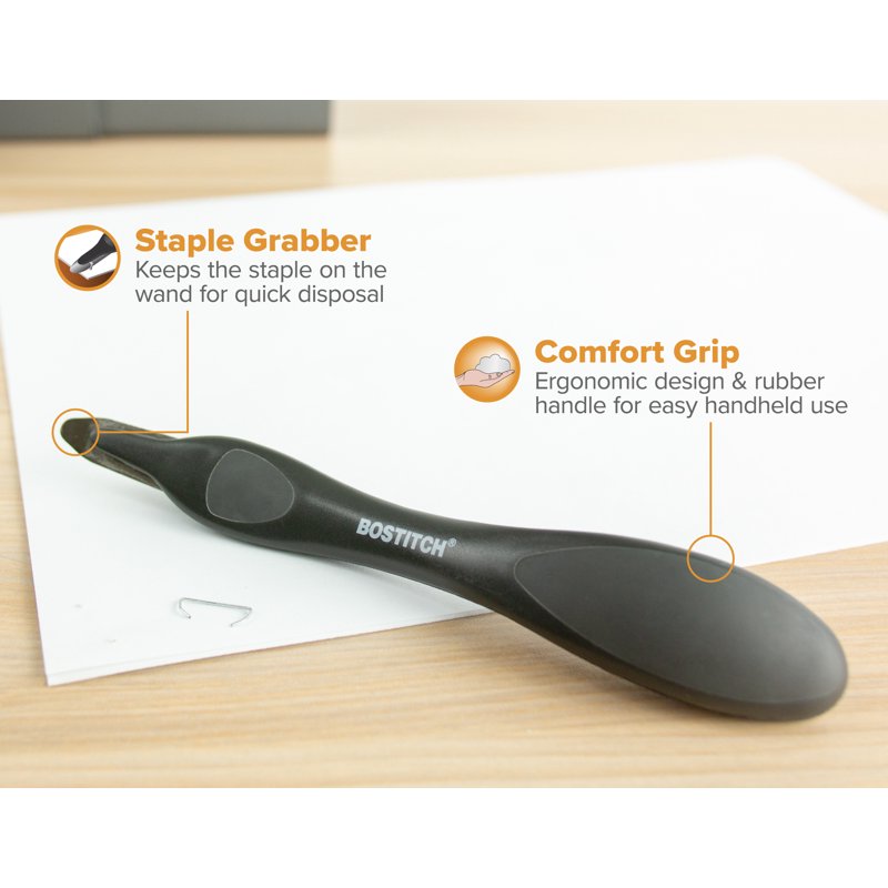 Bostitch Professional Magnetic Easy Staple Remover Black 40000M-BLK