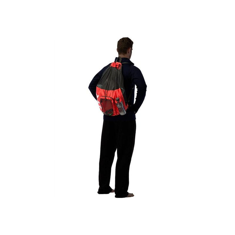 Large Mesh Swim Backpack 40L - Ventilated Polyester Pool & Beach Bag