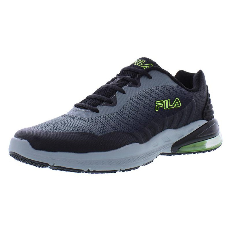 Men's Athletic Shoes - Fila Acumen Viz 2 Sizes 9-12, Silver Black Green
