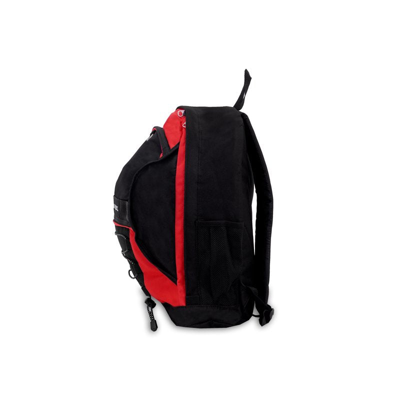 Unisex Two-Tone Travel Backpack with Mesh Pockets - Everest