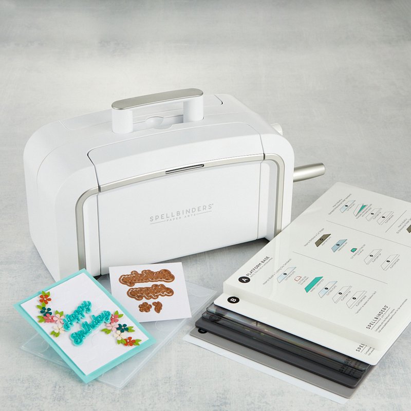 Spellbinders XL Universal Plate System - 7 Plates for Die-Cutting & Embossing