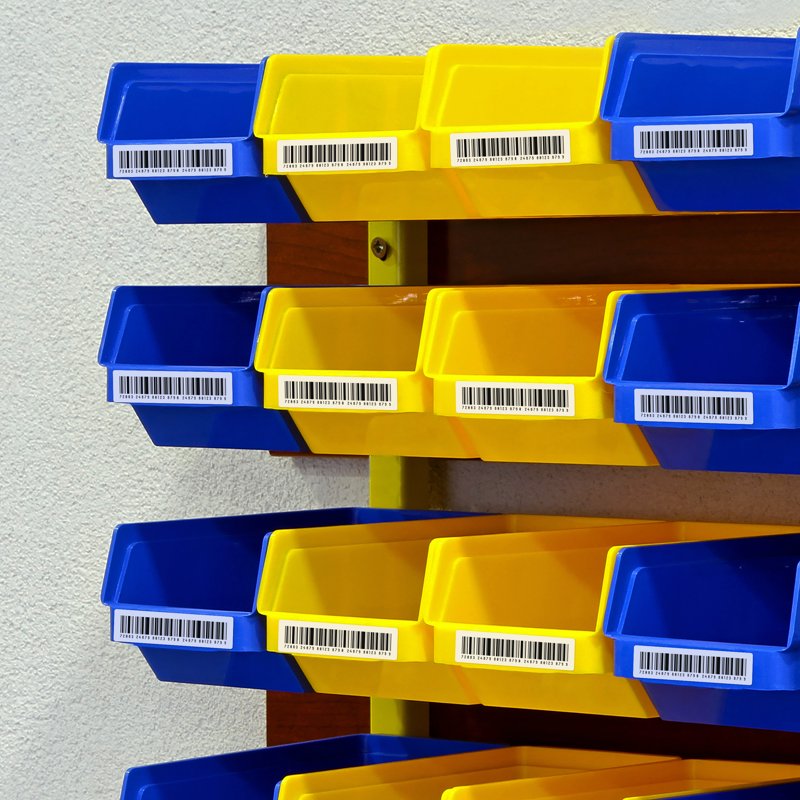 Large Quantity White Address Labels for Dot Matrix & Continuous Feed Printers