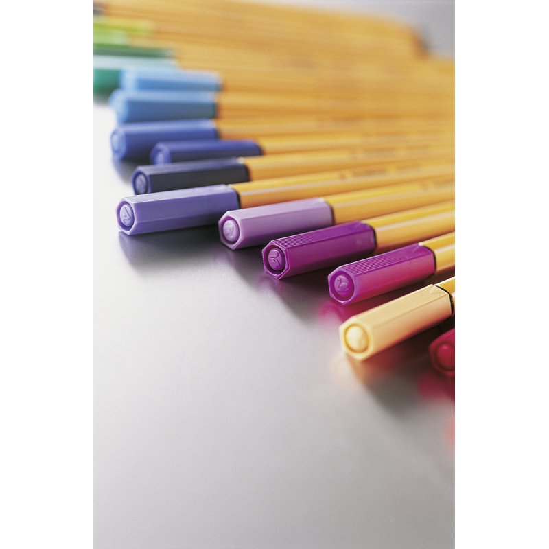 20-Color Water- Fine-Liner Pen Set with Long Cap-Off Time