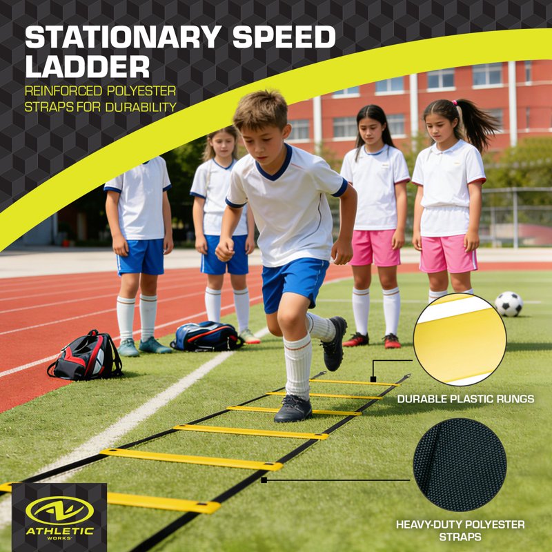 Speed Ladder Agility Training Set for Sports Performance