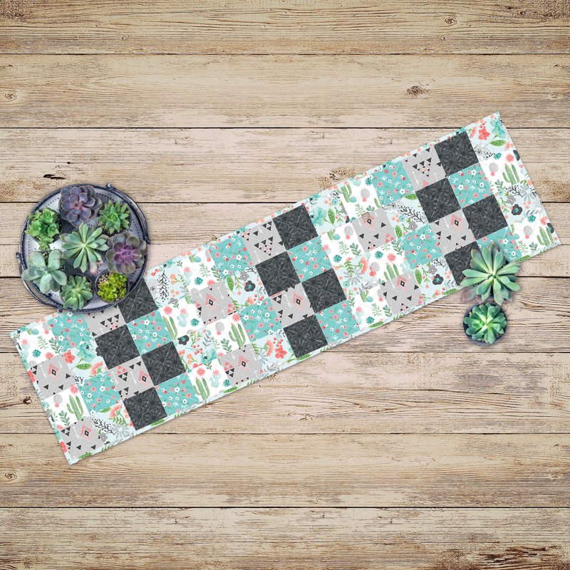 Precut Cotton Fabric Bundle for Quilting Sewing & Craft Projects - 15 Pieces