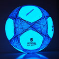 Light Up Soccer Ball Size 4/5 Glow in the Dark Ball with Pump & Needles