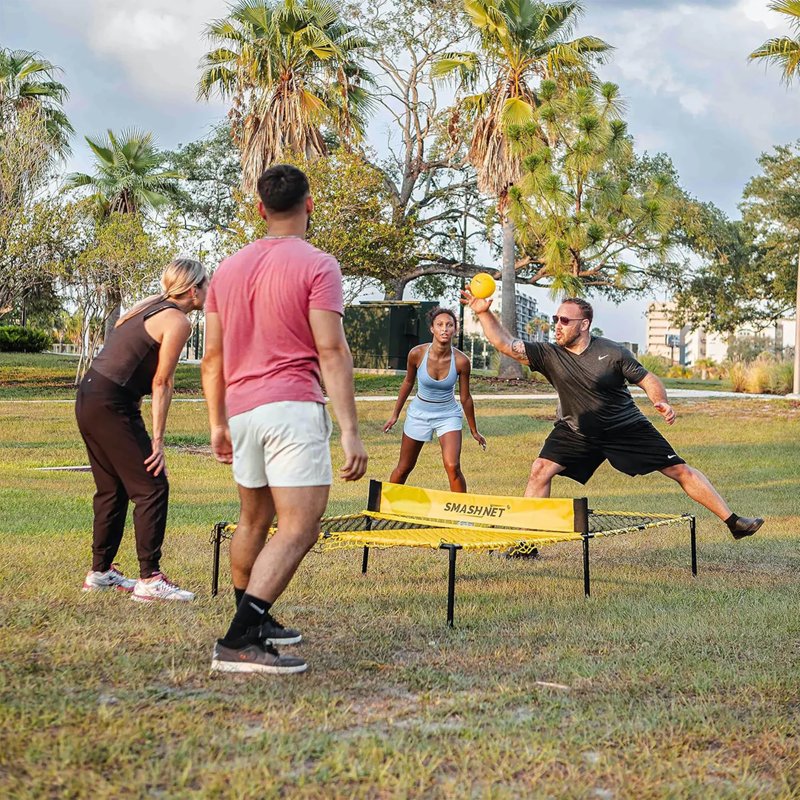 Outdoor Volleyball and Table Tennis Combo Net - Portable Backyard Sport Training Aids