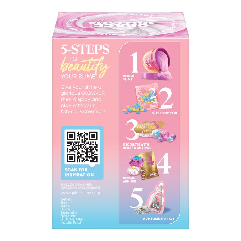 Gui Gui by Grace Williams Slime Kit with Charms & Scented Options - Ages 6+