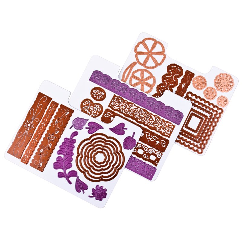 Magnetic Die Storage Sheets 3-Pack for Scrapbooking and Crafting