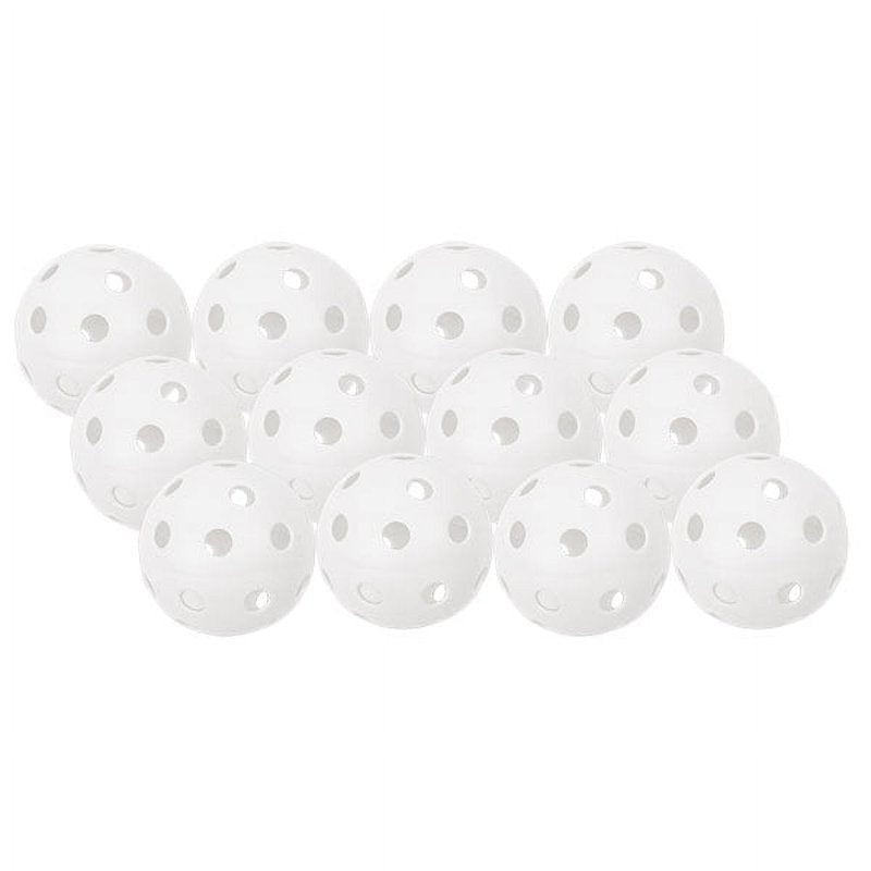 12-Inch Plastic Softballs - Lightweight Durable Softball Equipment for Youth & Recreational Play