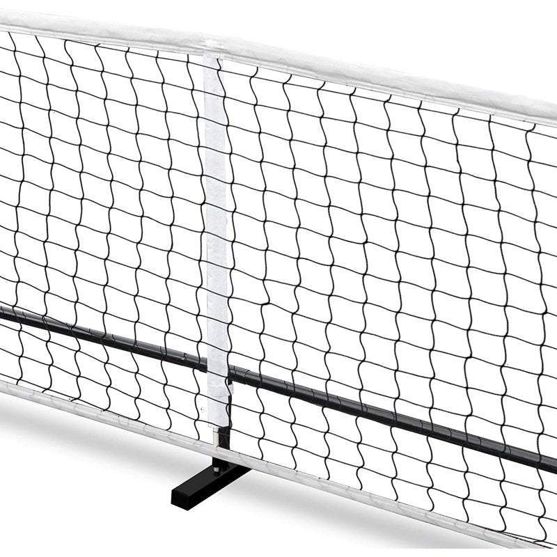 Portable Pickleball Net System 22FT with Steel Frame & Carrying Bag for Outdoor Sports