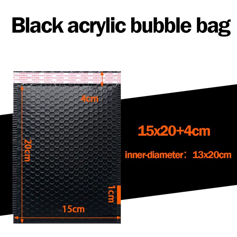 Heavy Duty Waterproof Bubble Mailers 25 Pack Self Seal Shipping Envelopes for Jewelry & Small Business