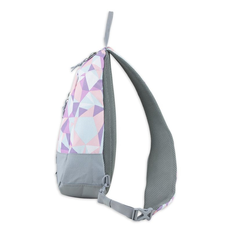 Ergonomic Sling Backpack with Multiple Compartments and Adjustable Strap