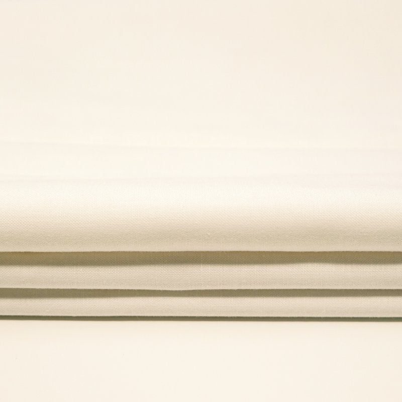 Bleached Cotton Drapery Fabric - 44/45 Inch Width, 25 Yards
