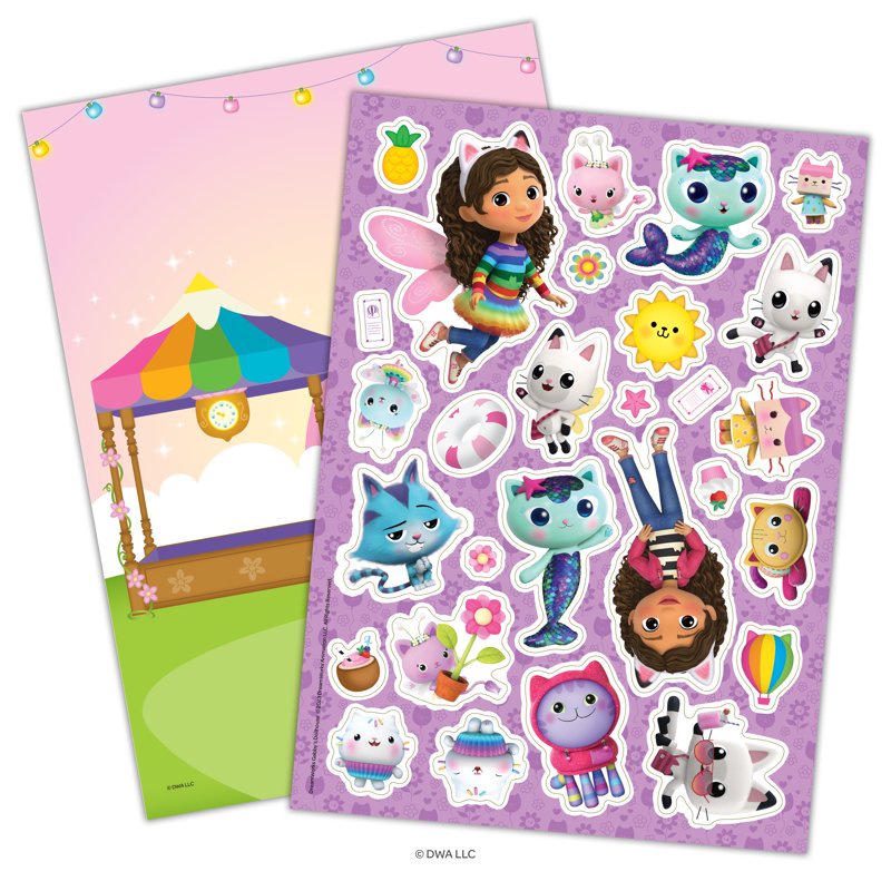 Gabby's Dollhouse Coloring & Activity Book - 144 Pages for Kids Ages 3+