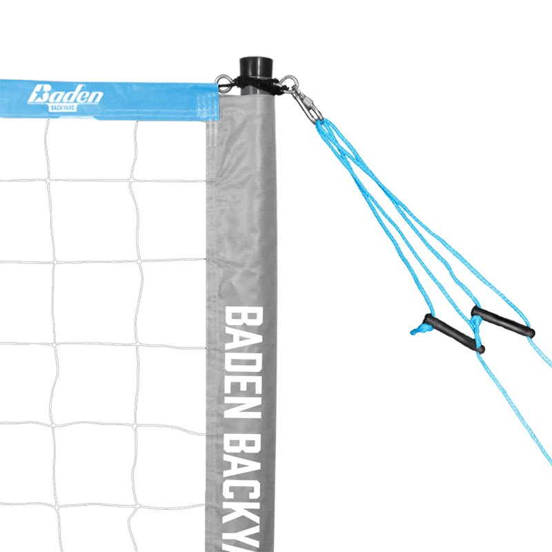 Outdoor Volleyball Net System with Ball, Poles, and Carry Bag