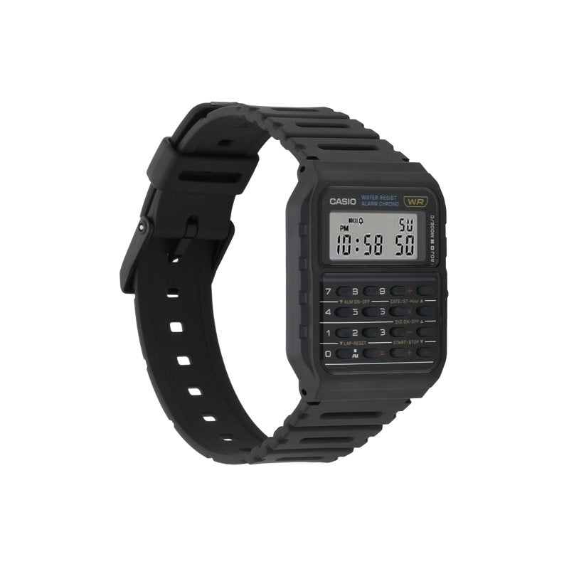 Men's Sport Rectangle Watch - Black Digital Sports Watch