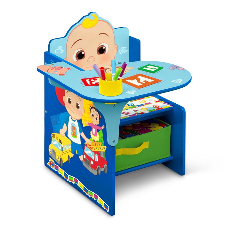 CoComelon Chair Desk with Storage Bin by Delta Children - Greenguard Gold Certified, Variation of THIS listing: CoComelon