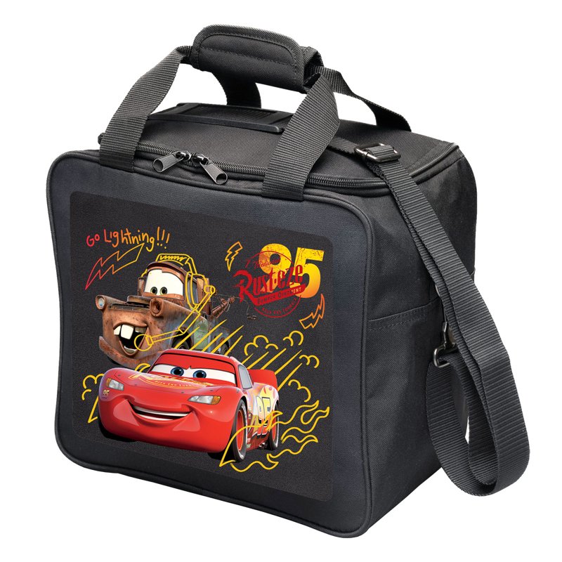 KR Strikeforce Go Lightning Single Bowling Ball Tote Bag with Inside Shoe Storage
