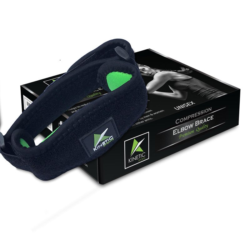 Tennis Elbow Brace Support with Adjustable Compression - Men & Women