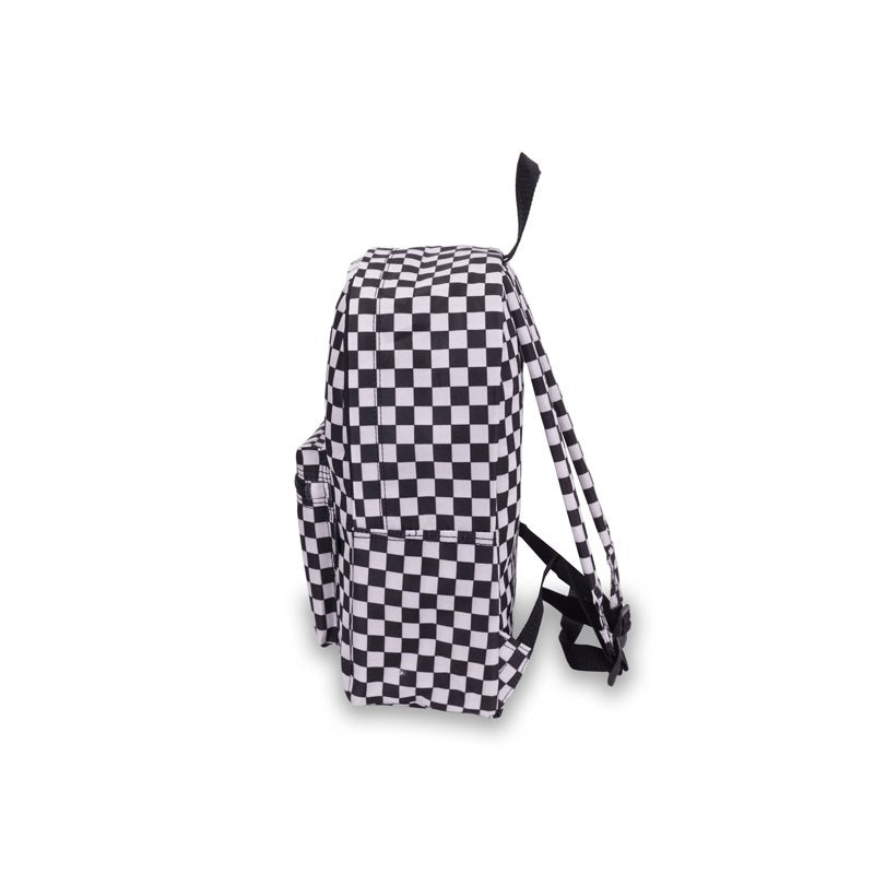 Basic Pattern Backpack with Multiple Color Options - 15x5x11 Inches