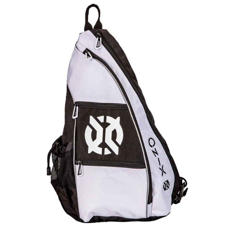 Onix Pro Team Pickleball Sling Bag - White/Black
