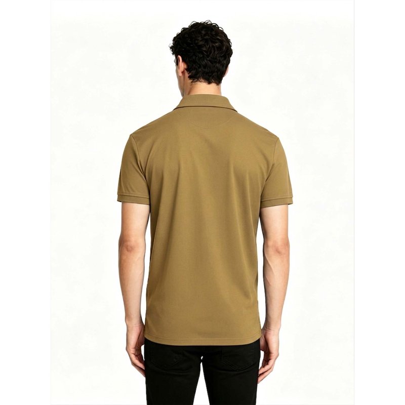 SPEEDRUN 5-Pack Men’s Polo Shirts Short Sleeve Moisture-Wicking Casual Collared 3XL – Green Blue Khaki Black Gray