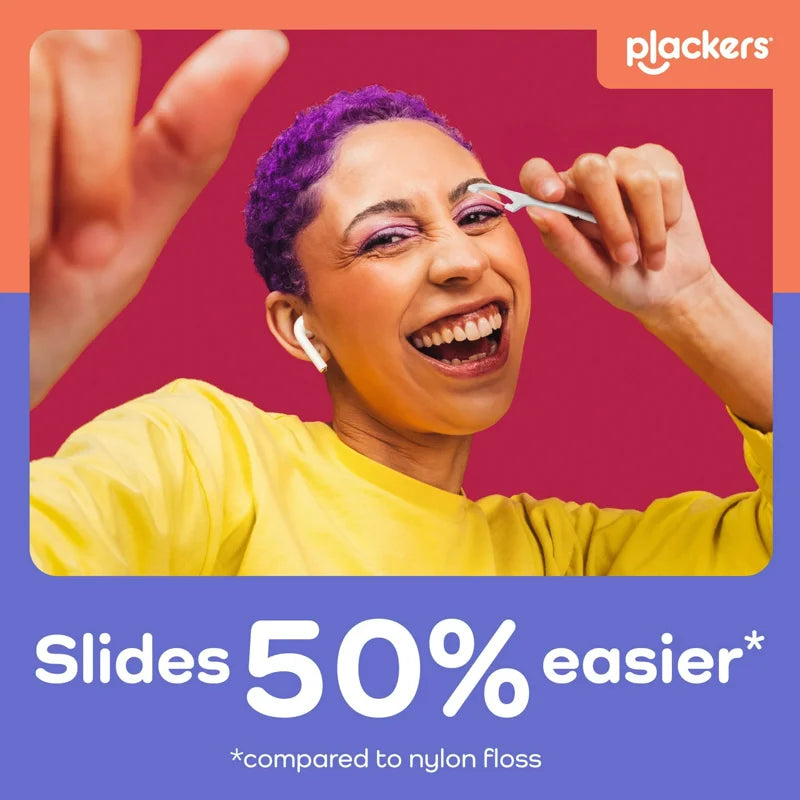 Dental Floss Picks for Sensitive Gums - Super Soft Fiber, Mint Flavor, 150 Count