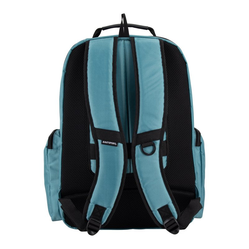 Unisex 19-Inch Tech Backpack with Laptop Pocket and Trolley Sleeve