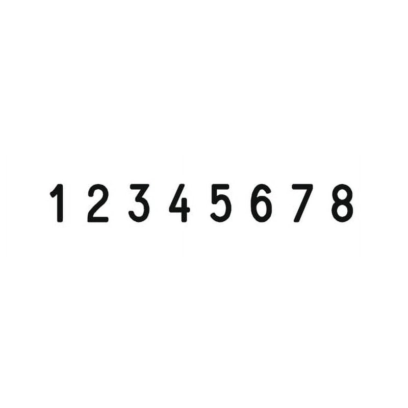 Numberer Stamp 8 Digits Self-Inking for Vouchers & Pricing - Durable Stainless Steel