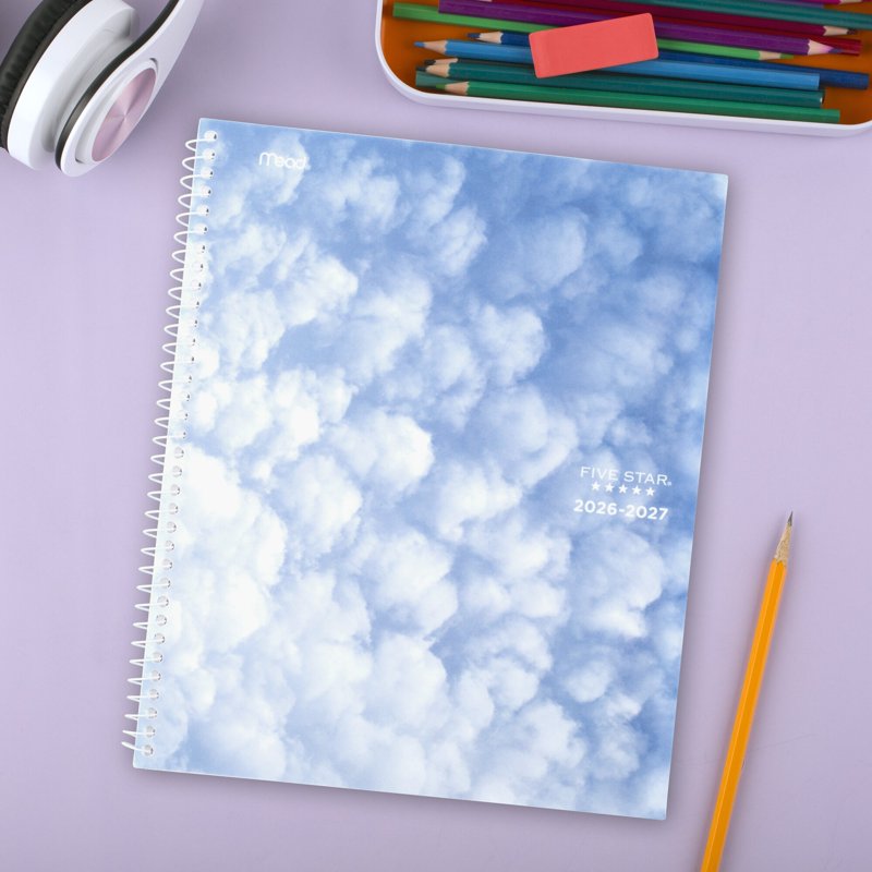 Academic Student Planner 2026-2027 Weekly Monthly Organizer 8.5x11 Water-Resistant Cover