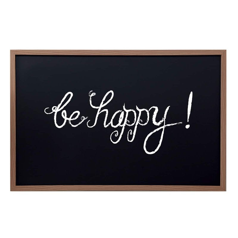17x23 Inch Framed Chalkboard for Home Office Classroom with Hardware