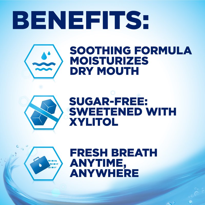 Biotene Dry Mouth Lozenges with Refreshing Mint - Sugar-Free, 27 Count Pack