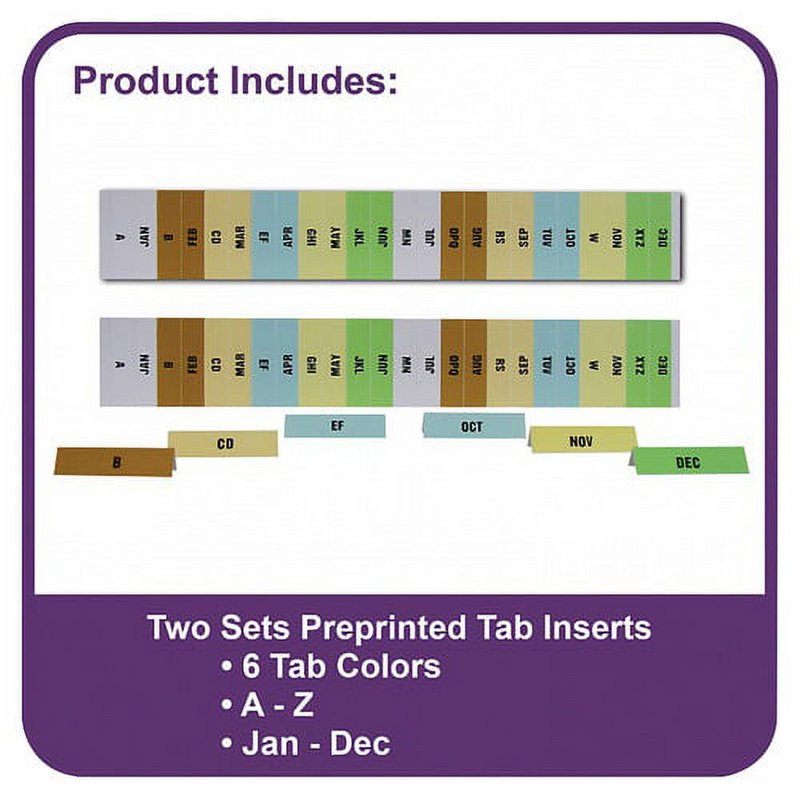 13-Pocket Expanding File Folder with Plaid Design - Office Organization