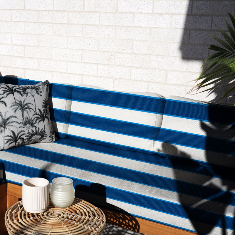 Outdoor Fabric by the Yard Water & Stain Resistant 54 Inch Wide Multi-Pattern Collection