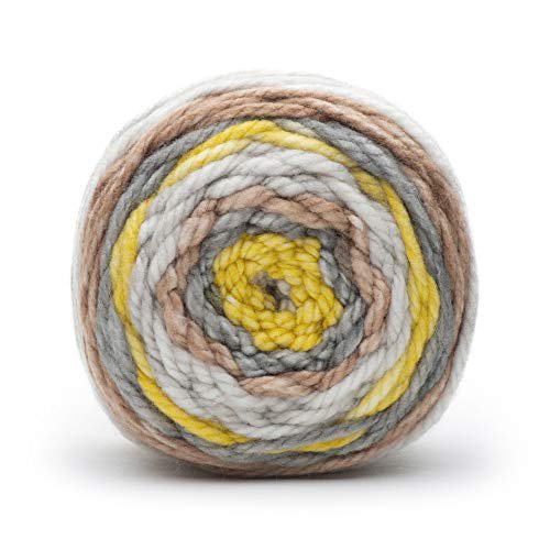 Bernat Pop Bulky Yarn Ray of Sunshine - Bright, Quick-Knit Acrylic Fiber