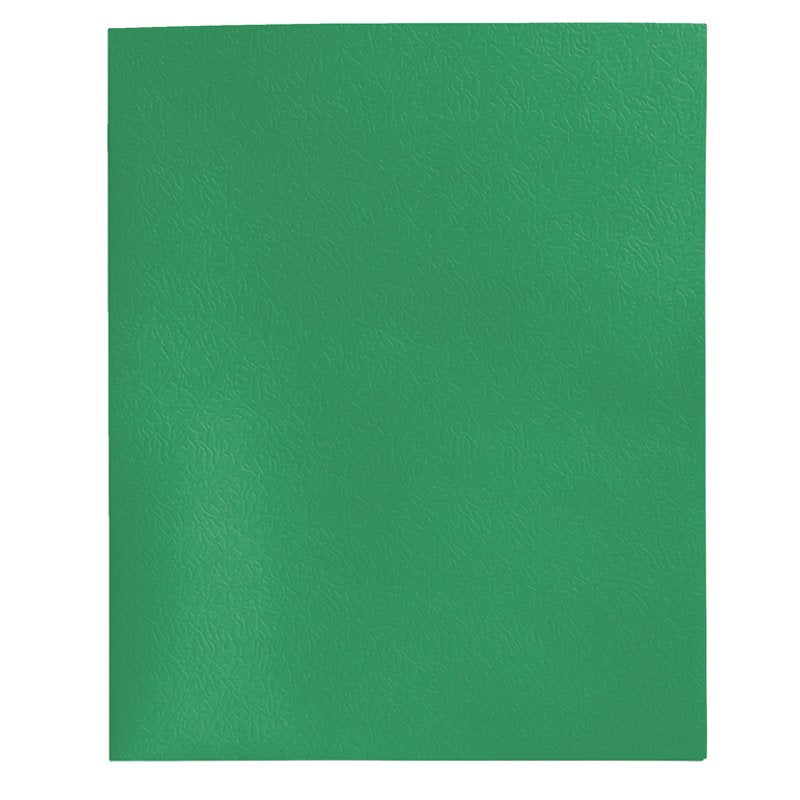School Smart 2 Pocket Folder with Fasteners - Durable, Reinforced Edges, 8.5x11 Inches, Pack of 25