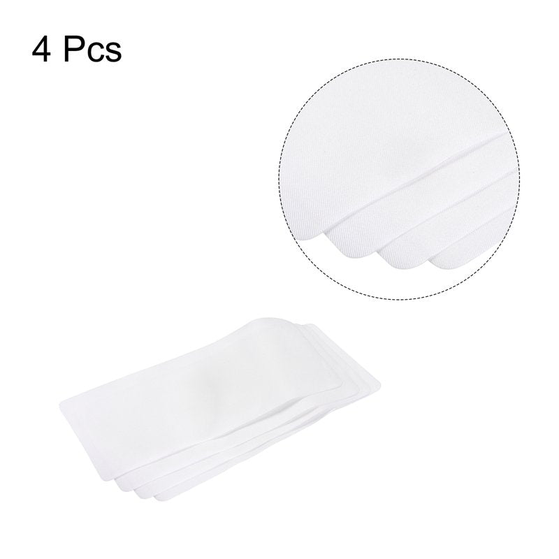 Fabric Iron-On Patches for Clothes & Repairs - Pack of 4, 11x5 Inches