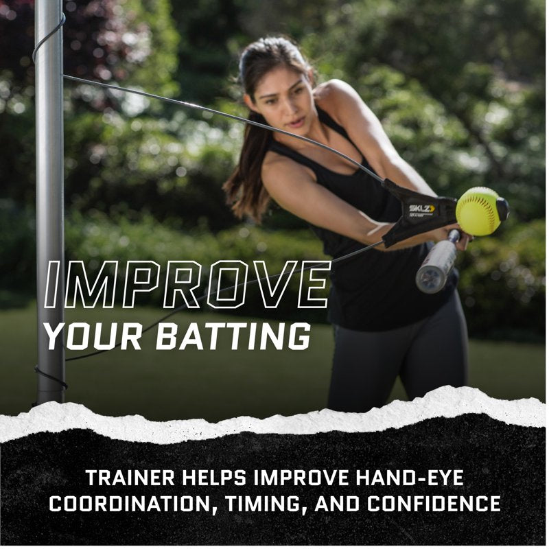 Softball Swing Trainer - Adjustable Batting Practice Aid for All Ages
