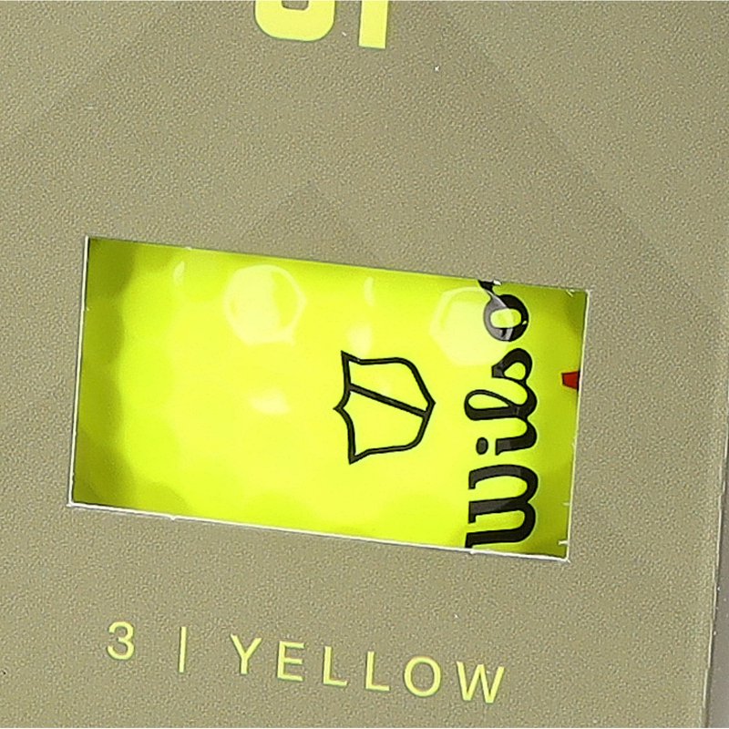 Wilson Staff Model X Golf Balls - 1 Dozen, Yellow Edition