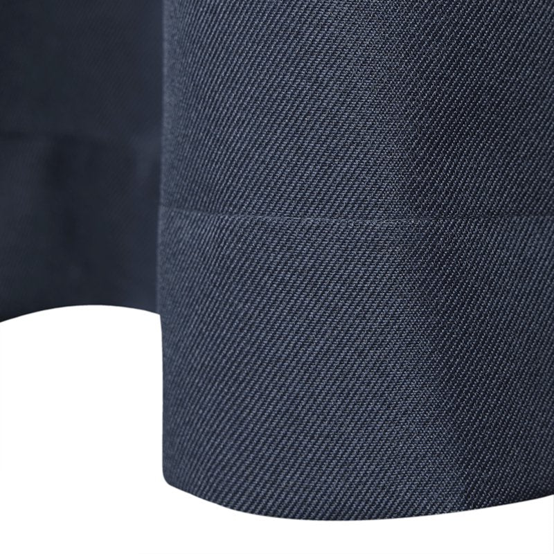 Blackout Curtain Panel Pair - Solid Rod Pocket with Back Tabs, 30x95 inches