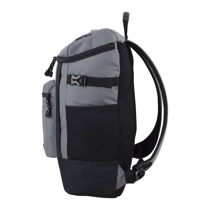 Unisex 18.5-Inch Laptop Backpack with Multiple Storage Pockets - Grey Flannel