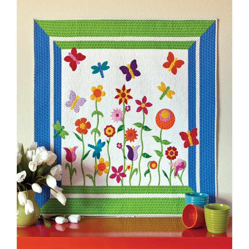 Go! Stems & Leaves Die for Quilting and Appliqué - Fabric Cutter Accessory